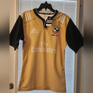NWT Men's Fly Emirates USA Rugby Jersey Size M